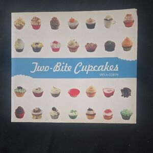 Two-Bite Cupcakes by - White & Blue Cover